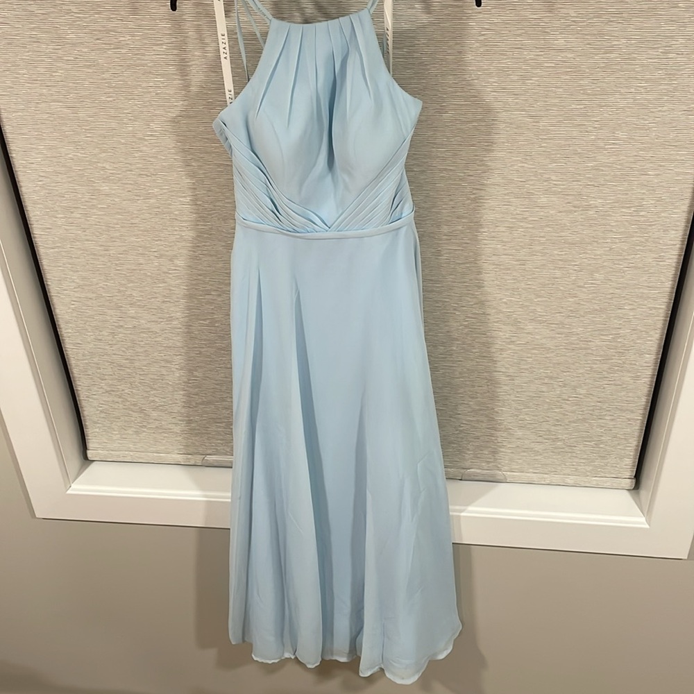 Blue Bridesmaid Dress